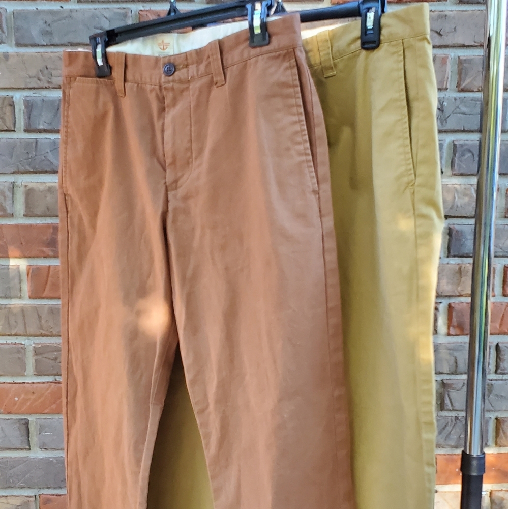 TWO Pair of Dockers D2 Chino Khakis